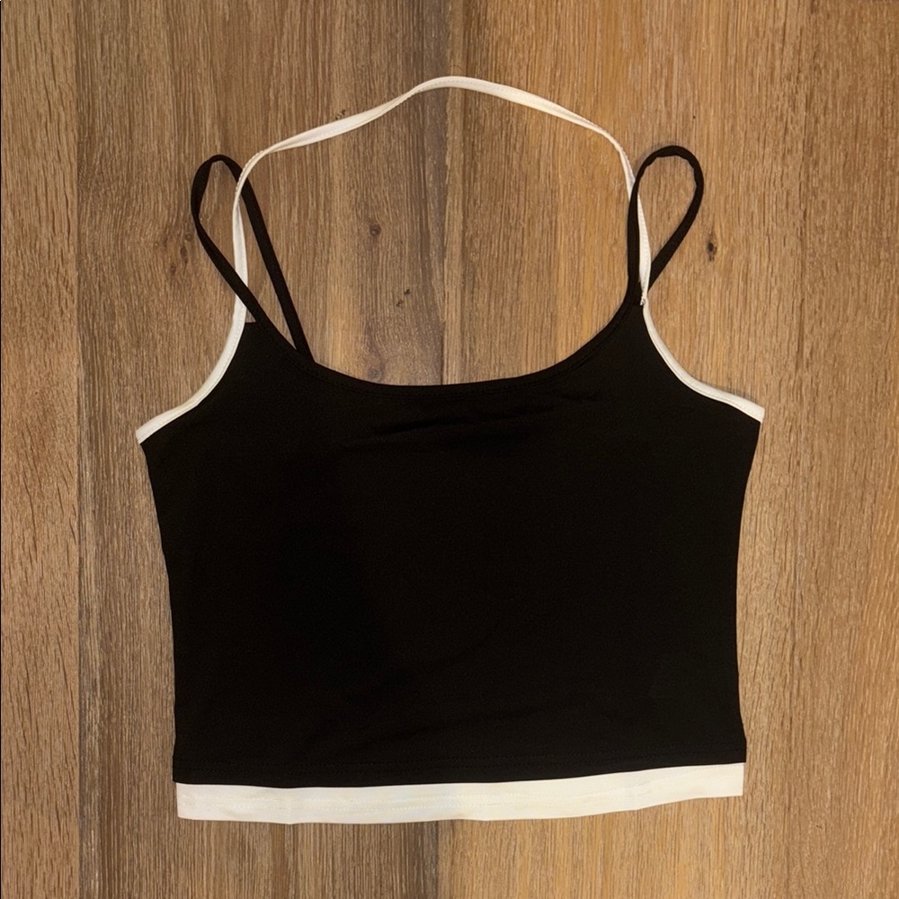 Black and White Women's Camisole Top